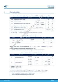 STPS10120CFP Datasheet Page 2