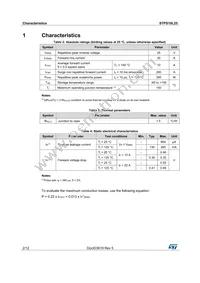 STPS10L25G-TR Datasheet Page 2