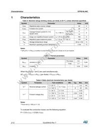 STPS10L40CT Datasheet Page 2