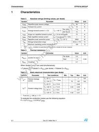 STPS15L30CDJFTR Datasheet Page 2