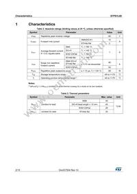 STPS1L60 Datasheet Page 2