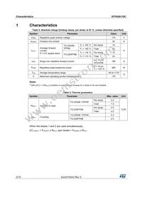 STPS20170CFP Datasheet Page 2