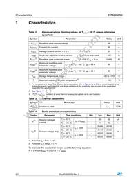 STPS20SM60D Datasheet Page 2