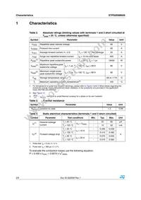 STPS20SM60ST Datasheet Page 2
