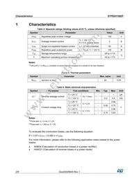 STPS2H100ZF Datasheet Page 2