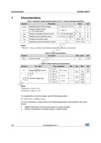 STPS2H100ZFY Datasheet Page 2