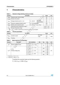 STPS30H60CGY-TR Datasheet Page 2