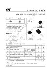 STPS30L40CW Datasheet Cover