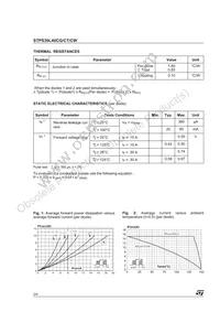 STPS30L40CW Datasheet Page 2