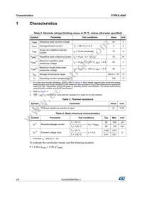 STPS3L45AF Datasheet Page 2