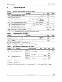 STPS40170CGY-TR Datasheet Page 2