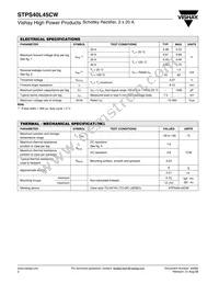 STPS40L45CW Datasheet Page 2