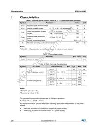 STPS5H100AF Datasheet Page 2