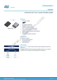 STPS5L60SFY Datasheet Cover