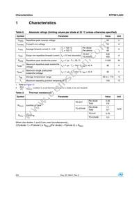 STPS61L60CT Datasheet Page 2