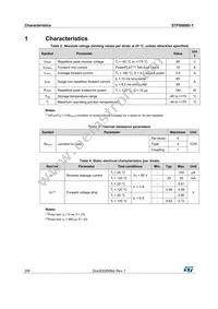 STPS660DDJFY-TR Datasheet Page 2