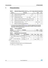 STPS6M100DEE-TR Datasheet Page 2