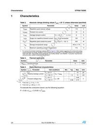 STPS8170DEE-TR Datasheet Page 2