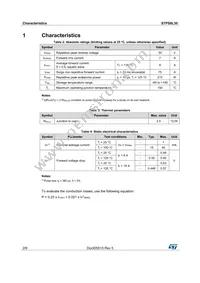 STPS8L30H Datasheet Page 2