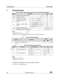 STPSC10065D Datasheet Page 2