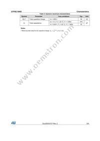 STPSC10065D Datasheet Page 3