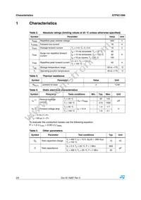 STPSC1006G-TR Datasheet Page 2