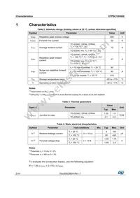 STPSC10H065DI Datasheet Page 2
