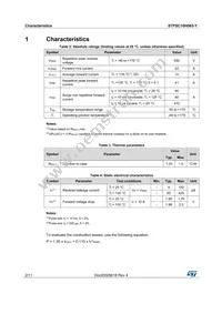 STPSC10H065DY Datasheet Page 2