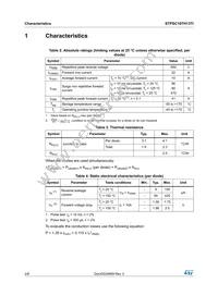 STPSC10TH13TI Datasheet Page 2