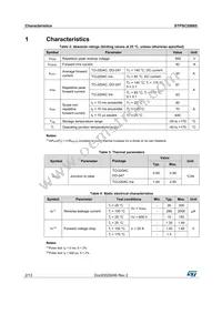 STPSC20065DI Datasheet Page 2