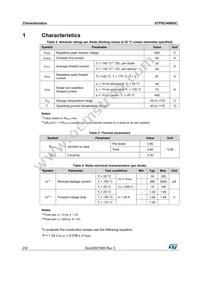 STPSC40065CW Datasheet Page 2