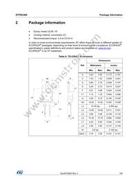 STPSC406D Datasheet Page 5
