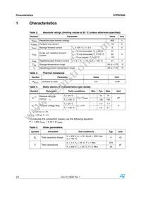 STPSC606G-TR Datasheet Page 2