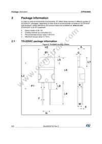 STPSC8065D Datasheet Page 6