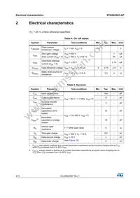 STQ3N45K3-AP Datasheet Page 4
