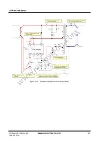 STR-A6132 Datasheet Page 22