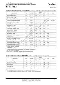 STR-V152 Datasheet Page 3