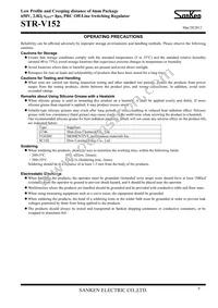 STR-V152 Datasheet Page 9