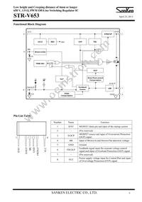STR-V653 Datasheet Page 6