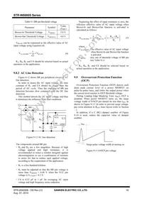 STR-W6052S Datasheet Page 16