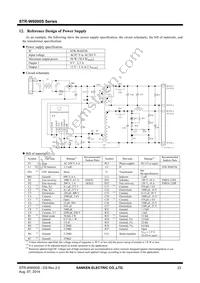 STR-W6052S Datasheet Page 23