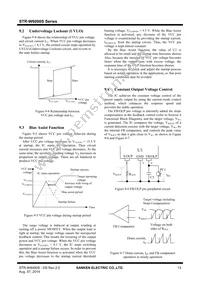 STR-W6072S Datasheet Page 13