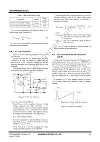 STR-W6072S Datasheet Page 16