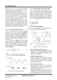 STR-W6072S Datasheet Page 18
