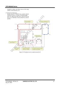 STR-W6072S Datasheet Page 21