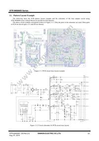 STR-W6072S Datasheet Page 22