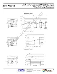 STR-W6251D Datasheet Page 8