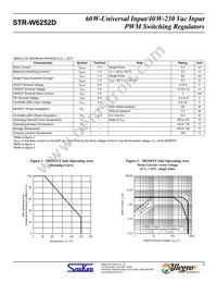 STR-W6252D Datasheet Page 3