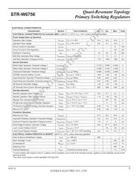 STR-W6756 Datasheet Page 5