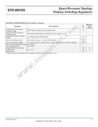 STR-W6765 Datasheet Page 7